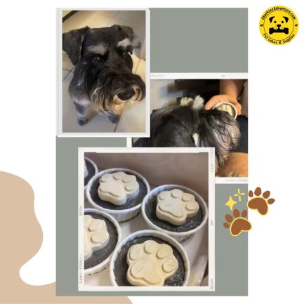 paw print pupcakes for dogs, cats