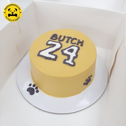 kobe basketball jersey pet cake