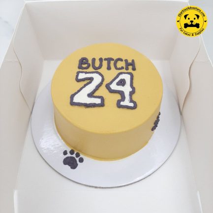 kobe basketball jersey pet cake