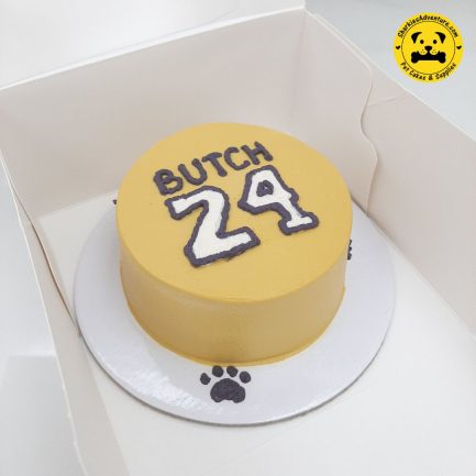 kobe basketball jersey pet cake