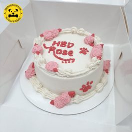 Rose Garden Pet Cake