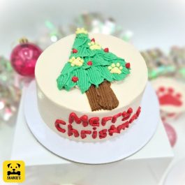 Christmas Tree Pet Cake