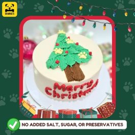 Christmas Tree Pet Cake