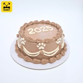 New Year 2025 Pet Cake