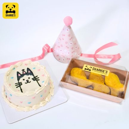 cat cartoon pet cake